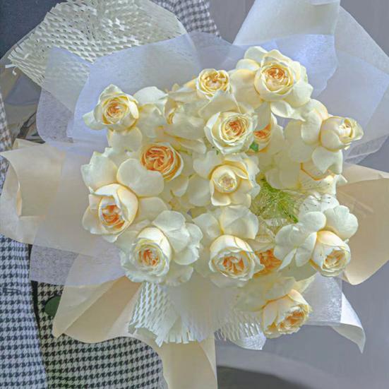 Цветочная упаковочная бумага Эластичная DIY Crafts Подарочная коробка Защитная упаковочная бумага Цветочная