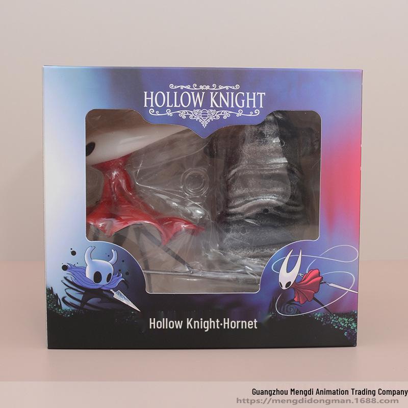 Фигурки GK Hollow Knight: Аниме-модели для битвы: Маленький Рыцарь, Шершень и Белка