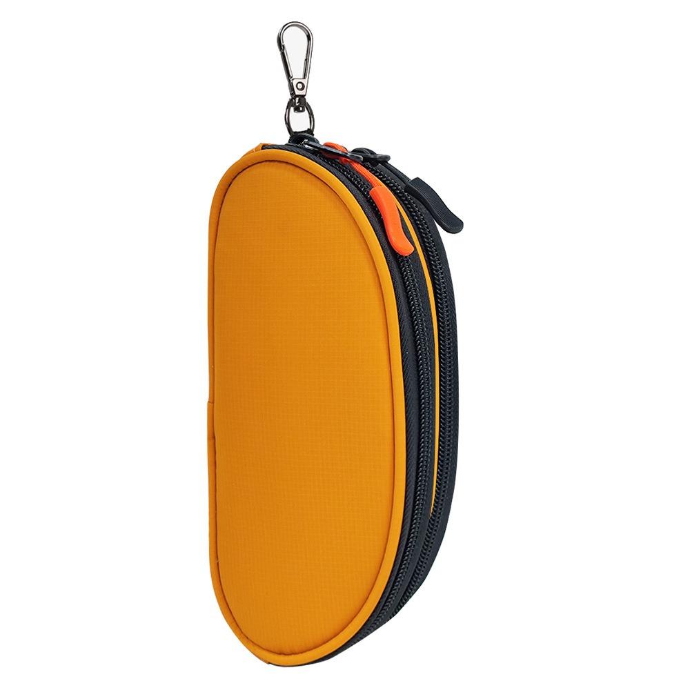 Portable Double-layer Glasses Organizer Cloth Glasses Protective Pouch Students