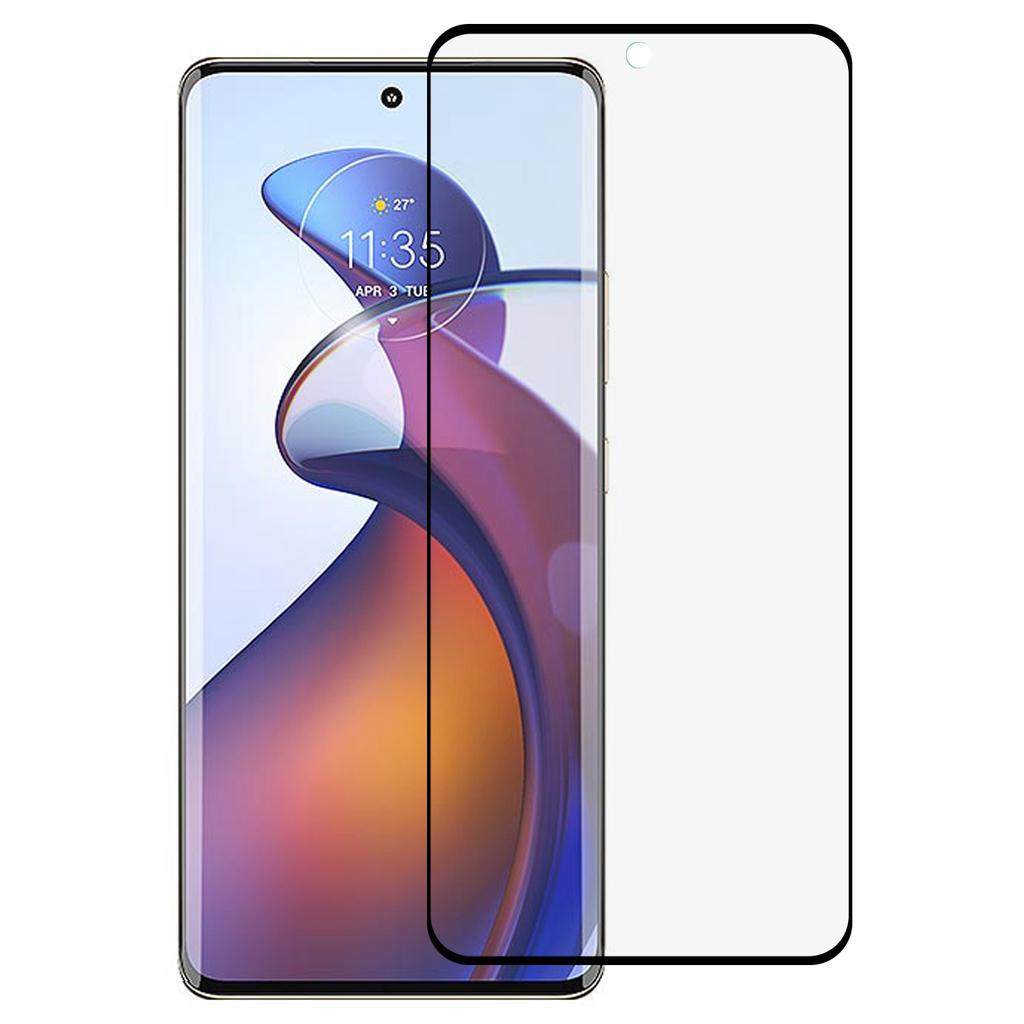 Для Motorola Edge 30 Fusion 5G 3D Изогнутая Полностью Покрывающая Защитная Пленка для Экрана, Защитная Пленка из Закаленного Стекла с Боковым Клеем
