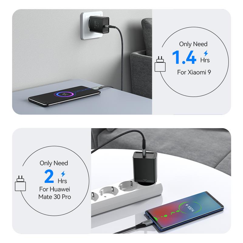 Vention PD 20W USB Charger Quick Charge 4.0 3.0 USB Type C Fast Charger for iPhone 13 12 Xs Xiaomi Phone QC4.0 QC3.0 PD Charger