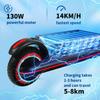 Складной электрический самокат, Детский электросамокат, 350 Вт, Двойной тормоз, Максимальная скорость 14 км/ч, для детей 6-12 лет