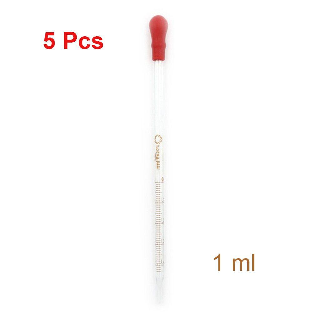 Laboratory Supplies With Scale 10ml Pipette Rubber Head Glass Scale  Dropper Pipettors