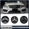 Звезда на переднюю решетку Хромированный значок логотипа Для Mercedes Benz W176 W246 W205 W212 W207 W217 W251 W166