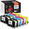 10 LEMERO SUPERX Compatible Ink Cartridges for Epson 29 29XL for Epson Expression Home XP-235 XP-245 XP-247 XP-255 XP-257 XP-3