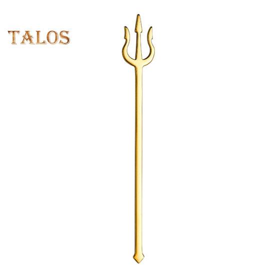 Вилка для торта, легко чистящаяся, многоцветная, прочная, металлическая вилка для фруктов из нержавеющей стали, товары для дома