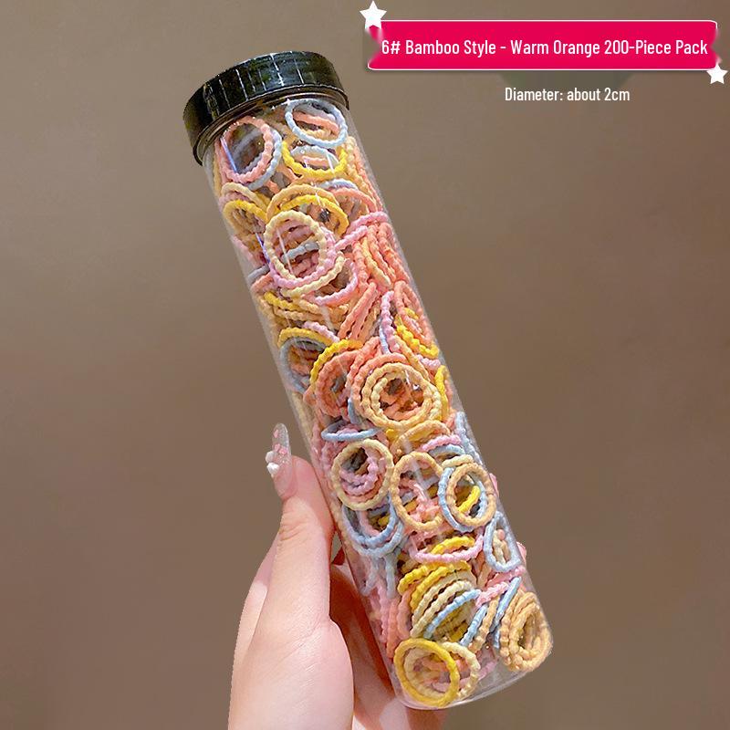 Не повреждающие эластичные резинки для волос: Идеально для детских хвостиков и конфетно-цветных причесок маленькой девочки.