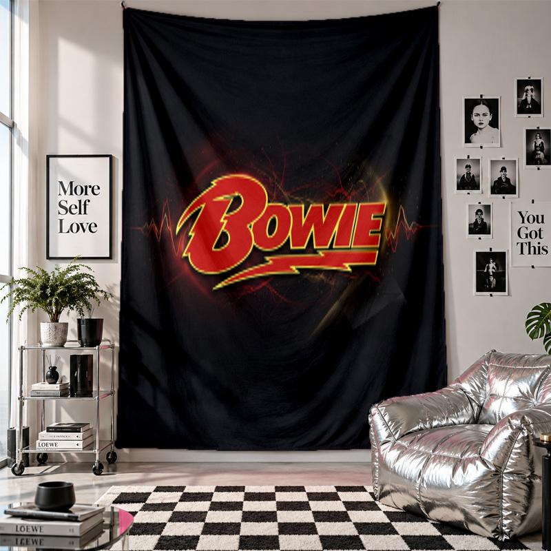 David Bowie Wall Tapestry Home Decor Wall Hanging Cloth for Bedroom Living Room Background