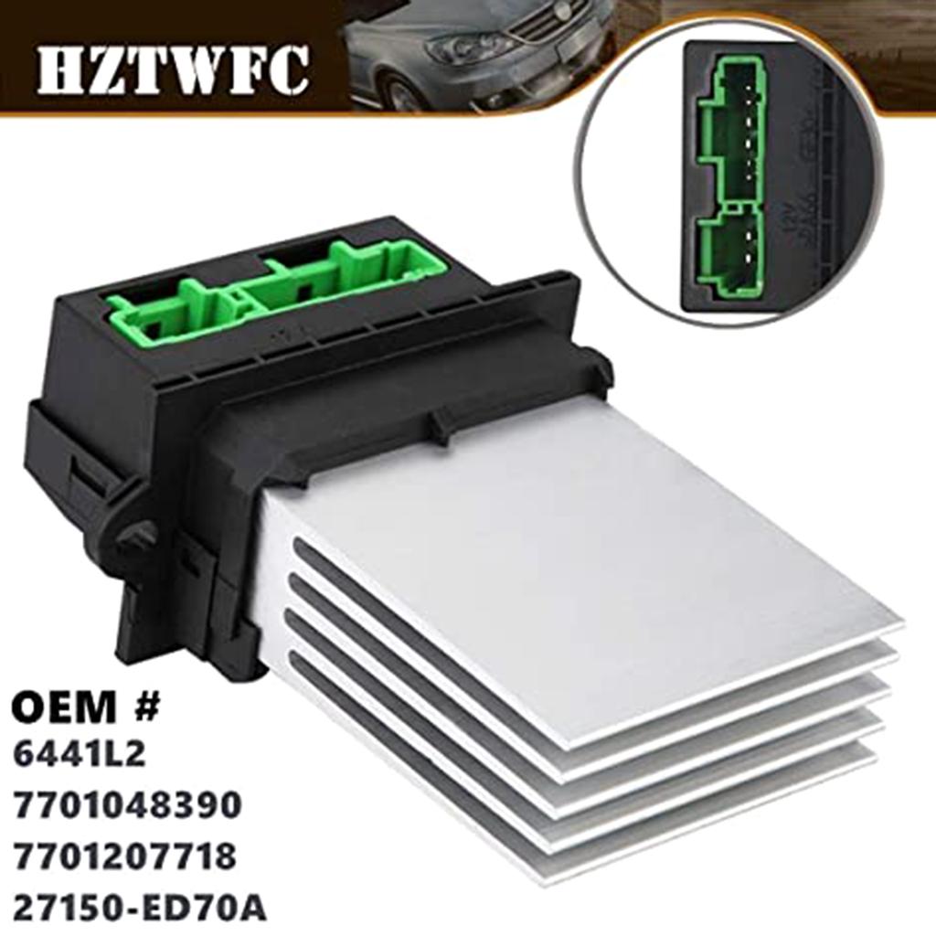 Модули резисторов двигателя вентилятора отопителя заменить 27150ED70A 77010207718 6441L2 для C2 C5
