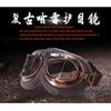 Vintage-Style Motorcycle Goggles Harley Riders Outdoor Cycling Windshield Eyewear With Helmet Compatibility