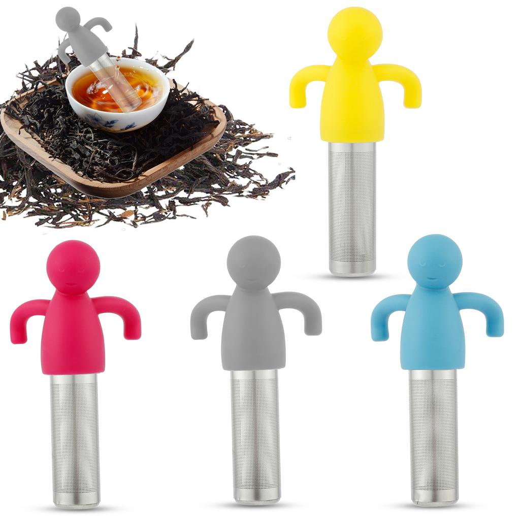 4 шт. Чайник для заваривания чая для рассыпного чая, Ультратонкая сетка, Ситечко для чая из нержавеющей стали 304, Чайный фильтр, Чайник для заваривания чая, Ситечко для чая для чайных чашек