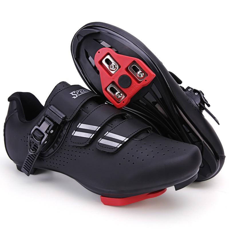 Unisex Cycling Shoes Road Mountain Bike SPD Pedals Breathable Stiff Sole Indoor Trainer Wide Fit