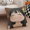 Anime Cartoon TTomorrows My GirlG Cushion Cover Throw Pillow Cover Hidden Button Durable Polyester Chair Cushion