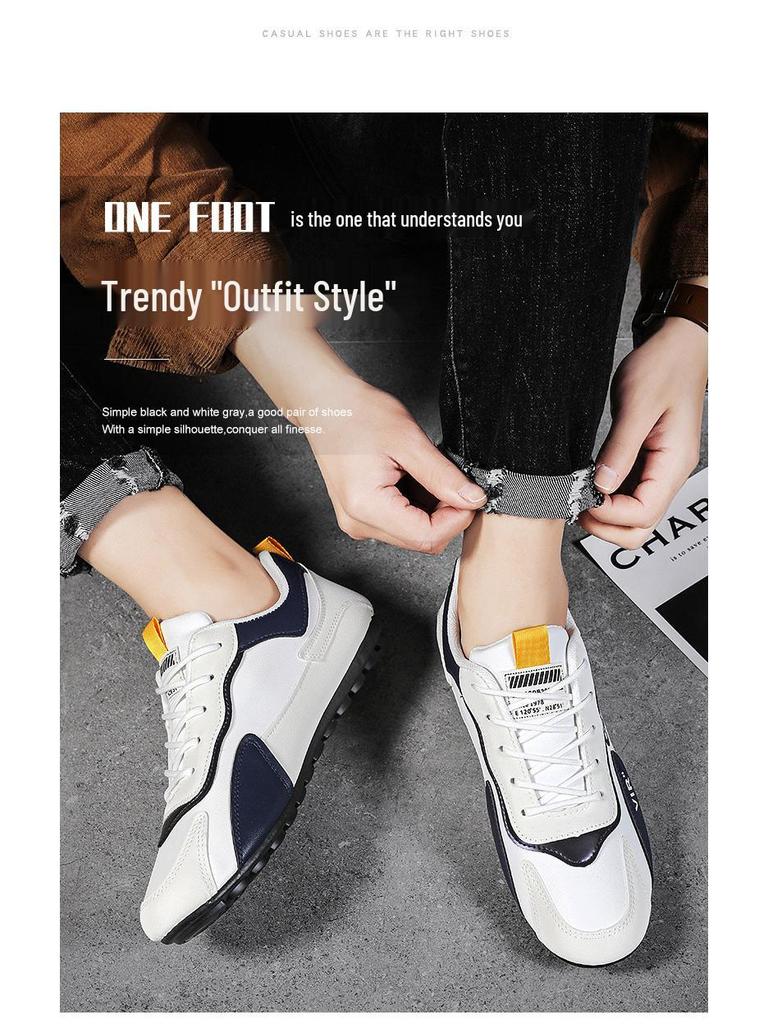 Мужская трендовая повседневная спортивная обувь 2024 года - Удобная мода для молодежи