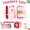 Surprise Gift Box with Confetti Cash Explosion Bounce Gift Box for Money Cards Photo Anniversary Valentine Birthday Prank Boxes