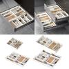 Multifunctional Drawer Storage Box Effective Kitchen Organization Holder Expandable Drawer Separator for Utensils
