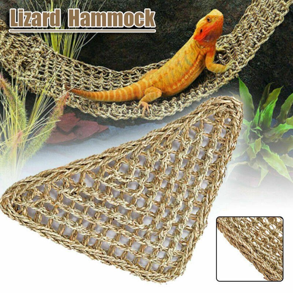 Ручная работа Натуральные спящие гекконы Товары для животных Гамак для рептилий Подвесной коврик для кровати Аксессуары