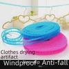 Windproof Dormitory Clothesline: Wear-Resistant Clothes Drying Rack for Balcony & Household Quilts