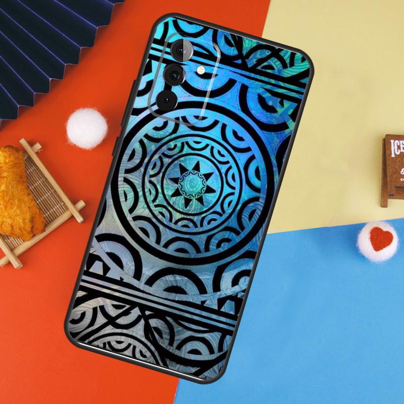 Maori Samoan Polynesian Tribal Case For Samsung Galaxy A17 A35 A55 A06 A16 A26 A36 A56 A53 A32 A52 A33 A13 A14 A34 A54 A15