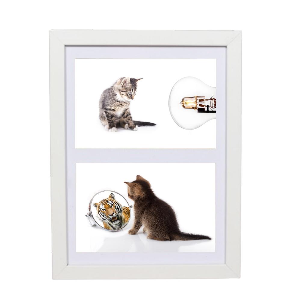 Photo Frame 15/15 Basic M043 White 17X23 Cm