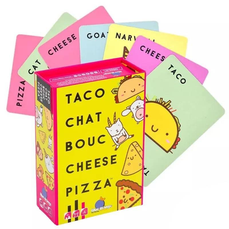 Vibrant Taco Cat Goat Cheese Pizza Card Deck Perfect For Parties And Events