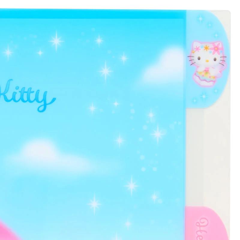 Sanrio Hello Kitty Прозрачный файл формата А4 с 5 карманами ( Фэнтезийный ангел ) Новые персонажи Sanrio из Японии