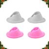 Nail Polish Bottle Base for Manicure Tools with 4Pcs Rack Set
