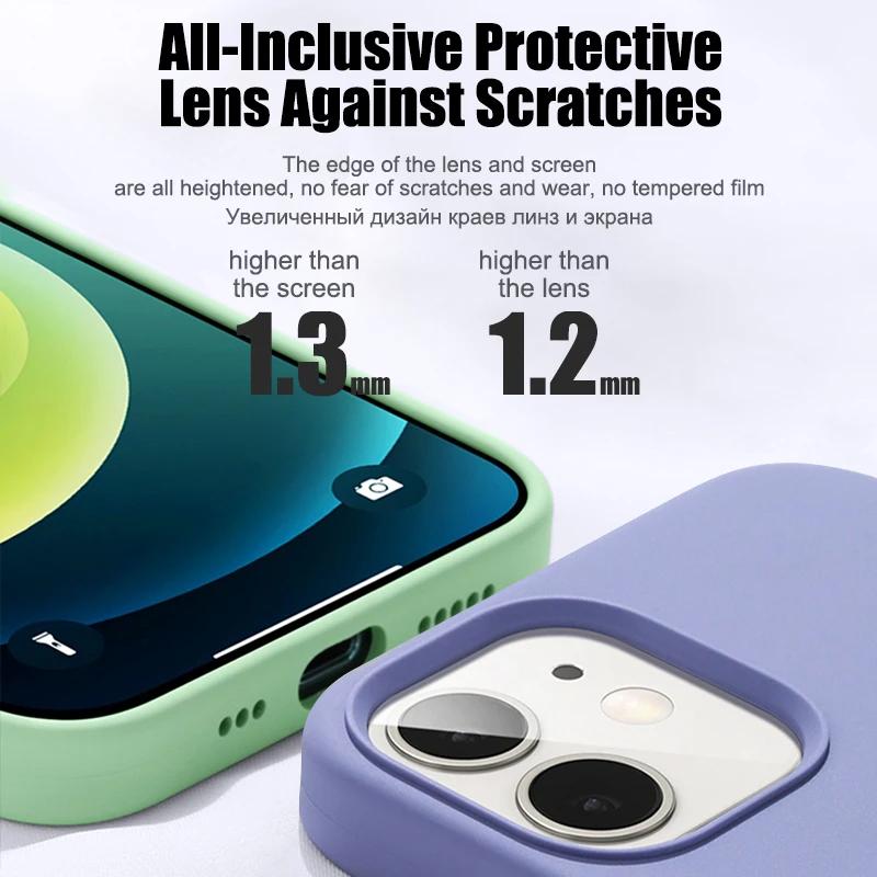 Для iPhone 15 14 13 12 11 Pro Max чехол квадратный жидкий силиконовый чехол для iPhone 15 14 XR X XS 7 8 Plus мягкий противоударный чехол