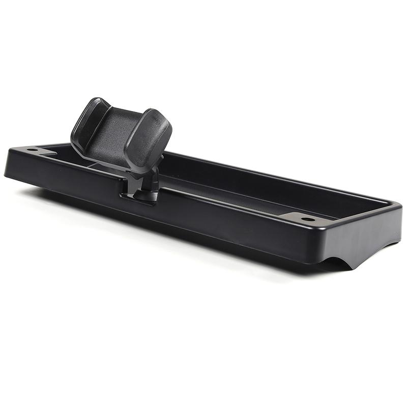 Для Toyota FJ Cruiser 2007-2026 ABS Черный Автомобильный Держатель для Телефона на Панели Приборов Контейнер для Хранения Подставка Лоток Автоаксессуары