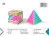 Qiyi Jelly Color 3x3, 4x4, 5x5 Кубик Рубика и Пирамида Кленовый лист - Развивающие игрушки для детей и соревнований