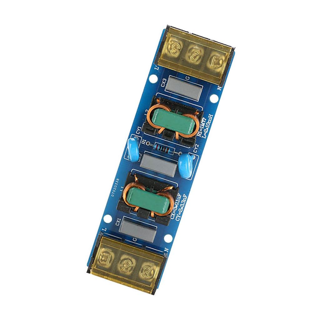 EMI High Frequency Two stage Power Low pass Filter Board For Power Supply (25A)