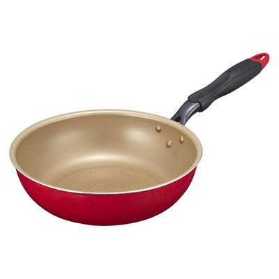 Сковорода Evercook 26 см, совместимая с IH, красная Doshisha