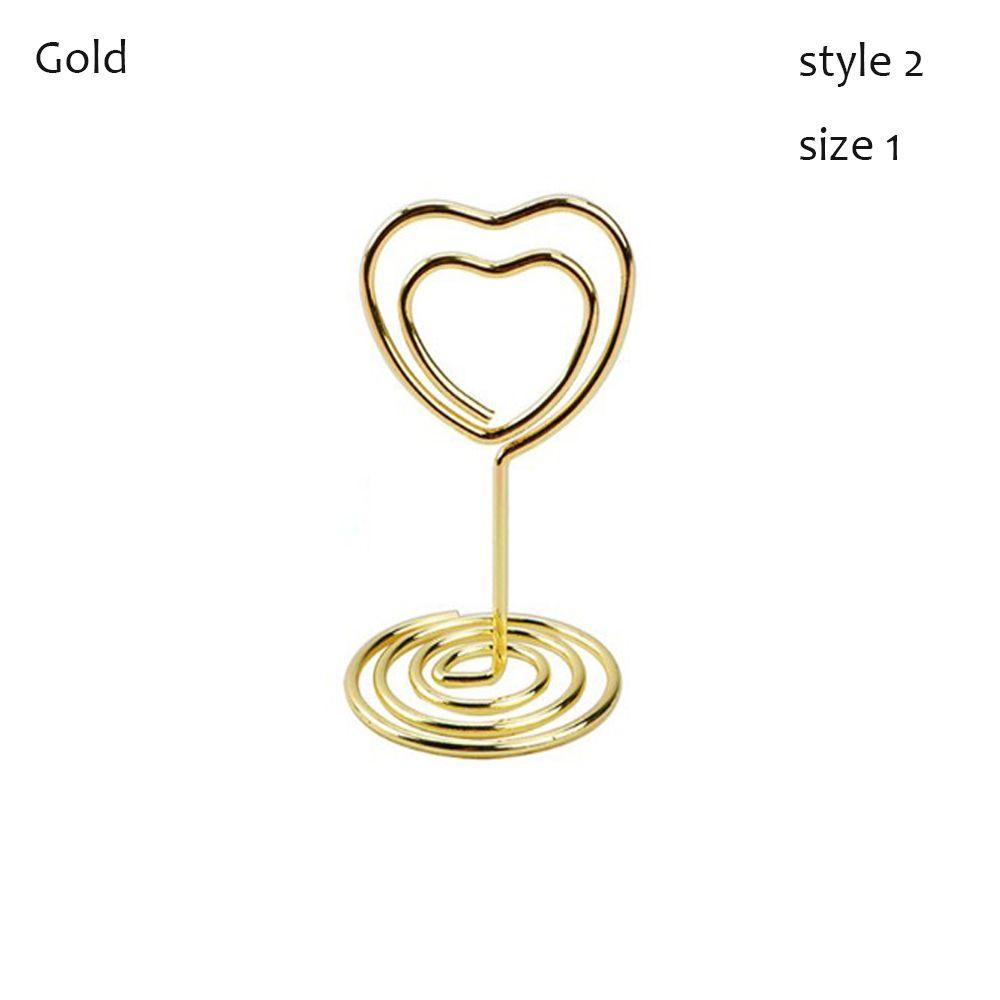 Золотое украшение для рабочего стола, свадебные принадлежности, зажимы, подставка для фотографий, зажимы для стола, держатель для номеров, карточек