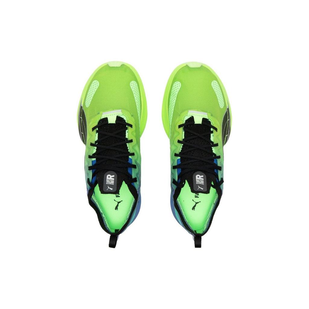 Puma Fast-R Nitro Elite Elektrocharged Women Sneakers Blue Elektro-Purple Fizzy-Lime 377901-01