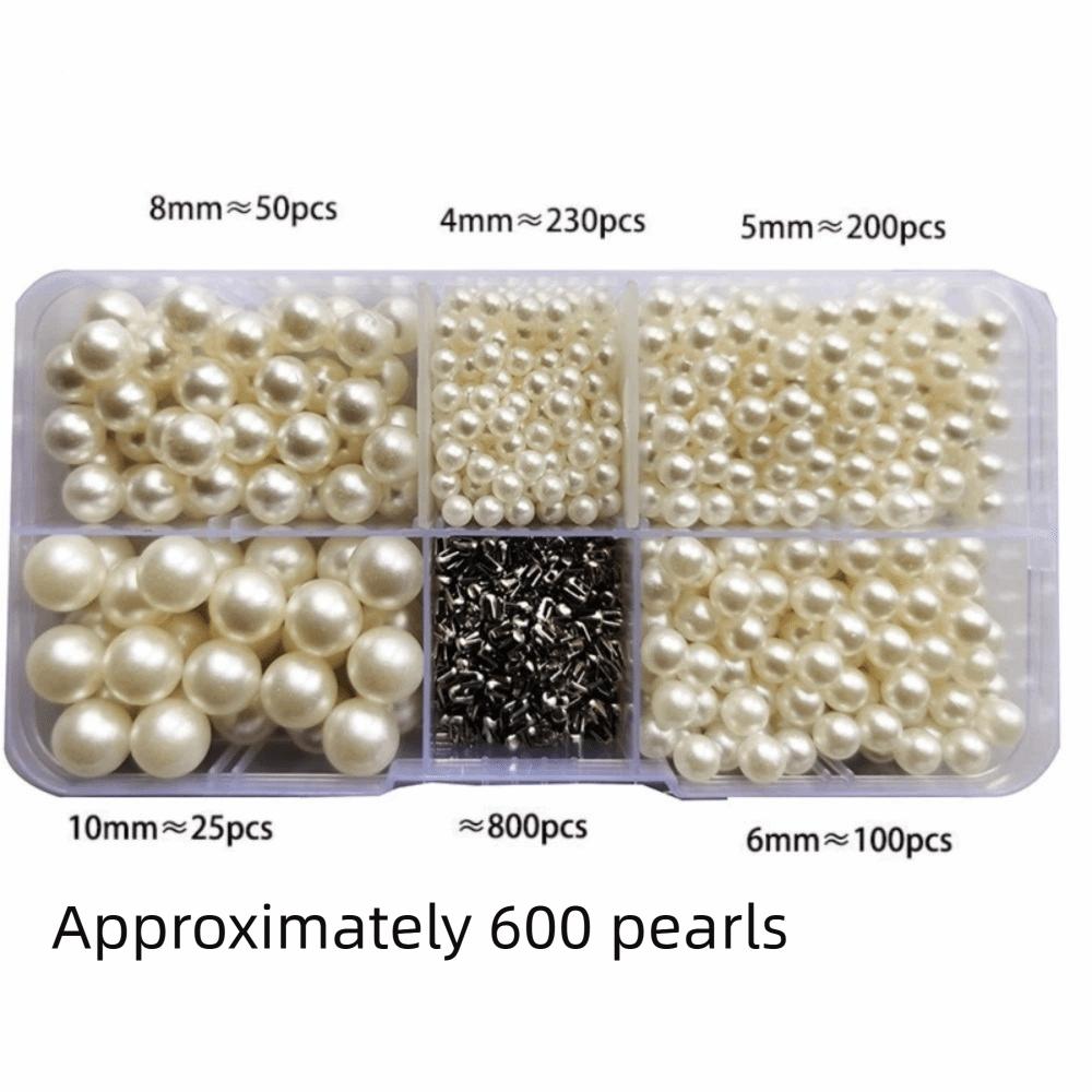 4-10mm Pearls Pearl Setting Machine Set Rivet Fixing Hand Press Pearl Setting Tools Bags Skirts
