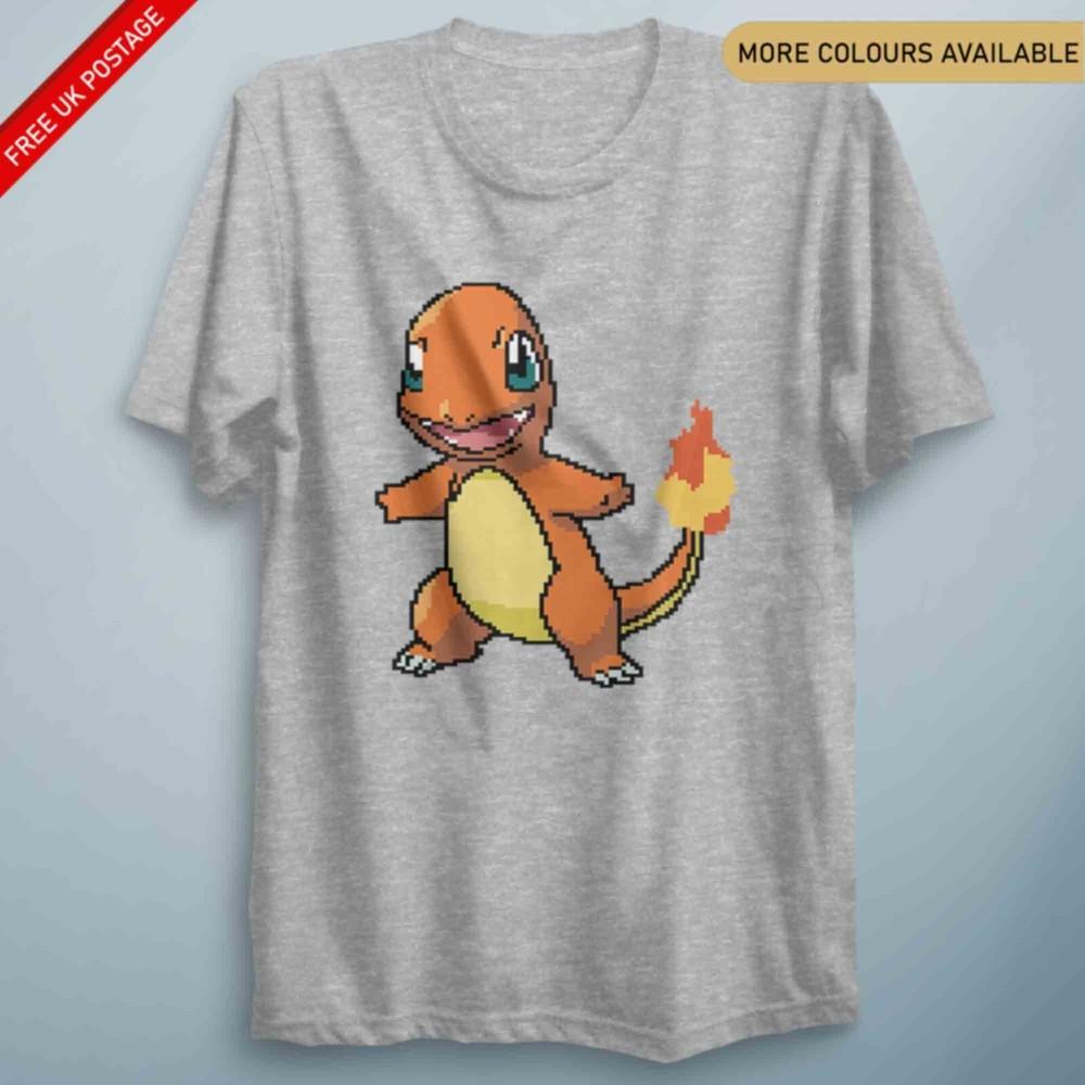 Pixelcha Fun Anime T Shirt Adults Kids Unisexga Top Christmas Gift