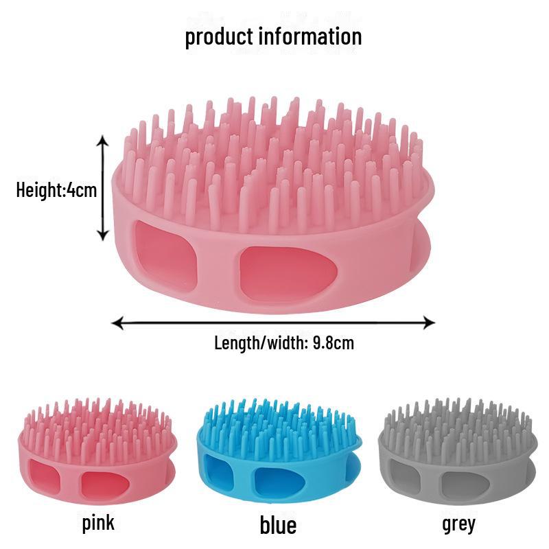 Pet Bath Brush for Cats & Dogs - Perfect for Bathing and Grooming