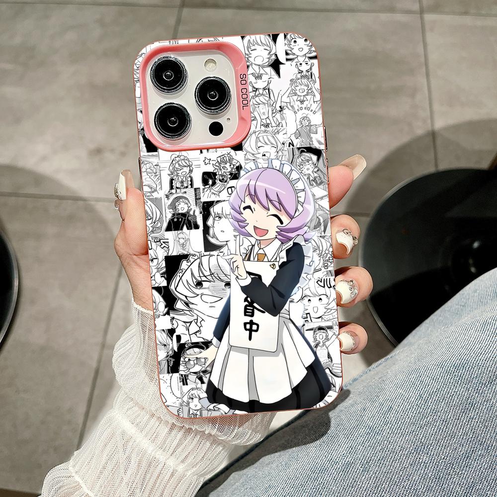 Anime Najimi Osana Mobile Phone Case for iPhone 17 16 15 14 13 12 11 X XR XS 8 7 Air Pro Max Plus Translucent Pink Cover