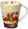 Yamaka Shoten MOOMIN Большая кружка Большой Закат Микроволновка Мумины Скандинавский День Свадьба Сделано в «Luonto» - Размер, Дизайн, Прибл.. 500 мл, Безопасный, Товары, Стиль,