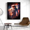 Colorful Space Astronaut Skating Play Guitar Canvas Painting Poster Print Abstract Wall Art For Living Room Home Decor Cuadros