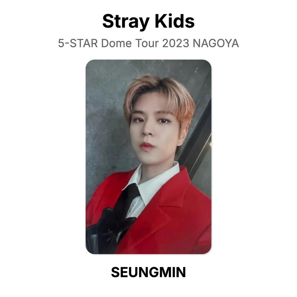 Stray Kids 5-STAR Dome Tour 2023 NAGOYA Официальная фотокарточка