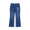 New MLB Basic Small Jeans Women's Indigo 3FDPB0344-50INS