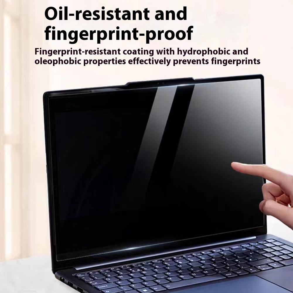 295 x 166mm Matte Anti-Spy Screen Protector for 13.3 inch 16:9 Laptops Snap-On Explosion-Proof Soft PET Film