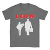 Humor Leon The Professional T-Shirt Men Crew Neck Pure Cotton T Shirts Movie Short Sleeve Tee Shirt Gift Idea Tops