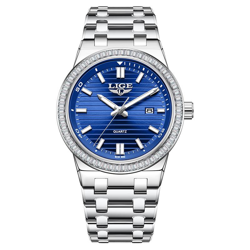 LIGE new Watch women elegant luxury quartz fashion Ladies clock casual Women's Watch Relogio Feminino Watch for Women+BOX