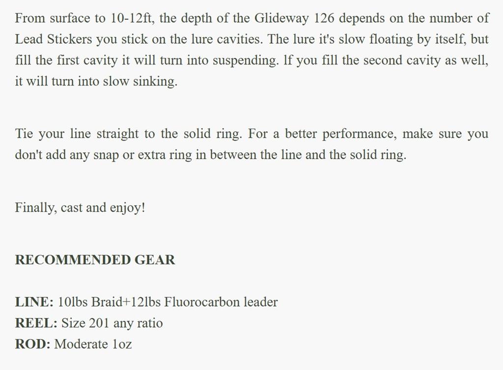Glideway 126 Воблер-плавунчик Purple Shiner (3401)
