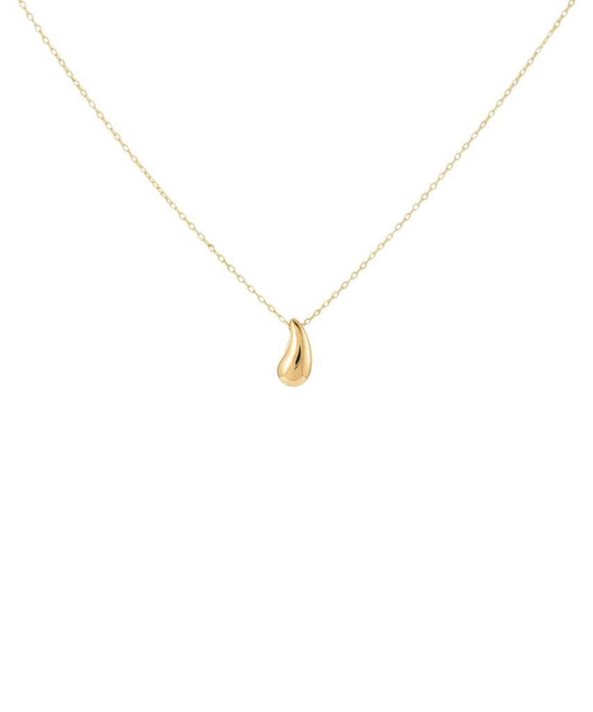 Серебряное ожерелье Alleun из серебра 925 пробы с цепочкой в форме слезы