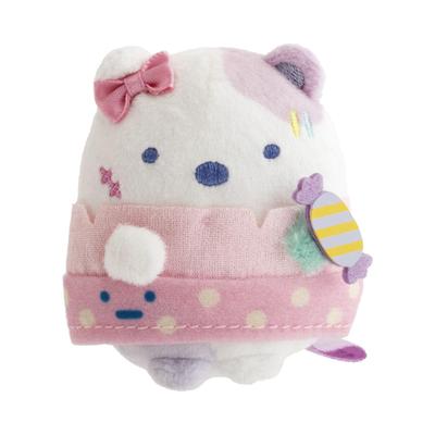 Sumikkogurashi "Жуткий Хэллоуин" Мини-плюшевая игрушка Белый медведь