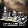 Уличный вид Нефтеперерабатывающий завод MOC Кирпичи Головоломка Игрушки STEM Город Центр хранения природного газа Строительная модель Набор блоков Подарок ребенку НОВЫЙ