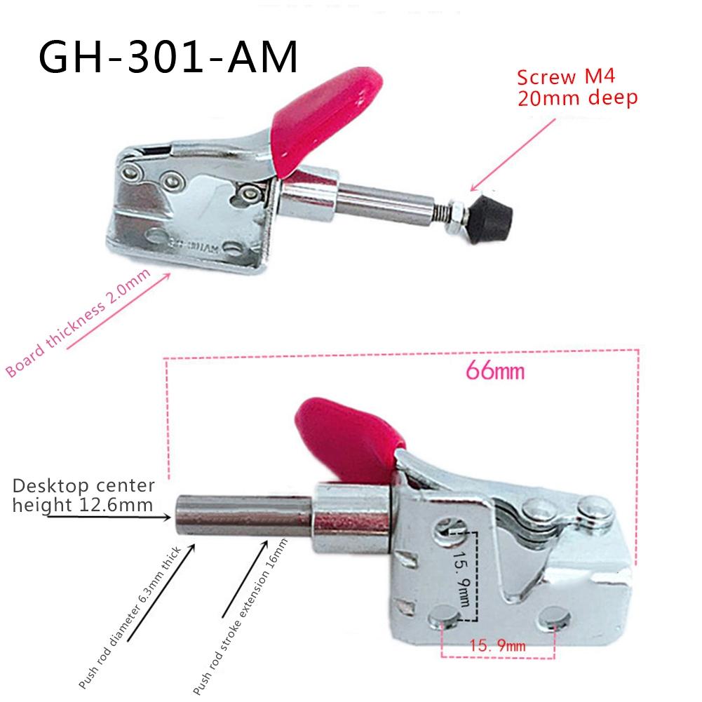 Toggle Clamp Quick Horizontal Clamp Holding Capacity 50kg Stable Clamping Force